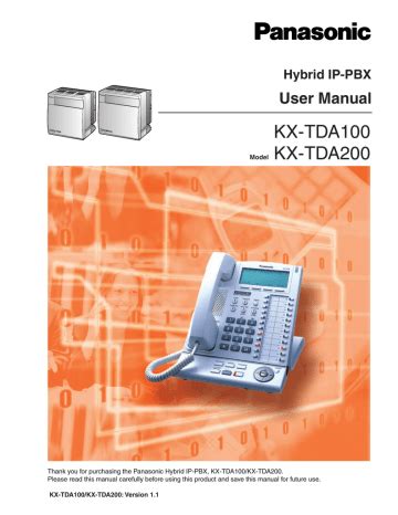 user manual kx td100 Kindle Editon