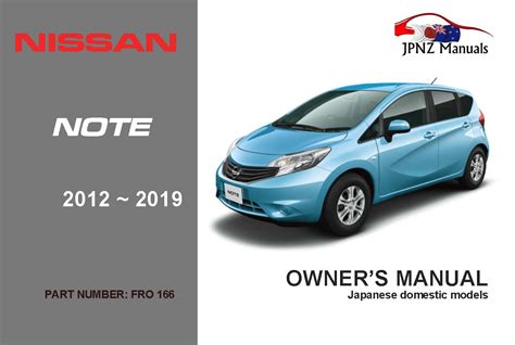 user manual nissan note PDF