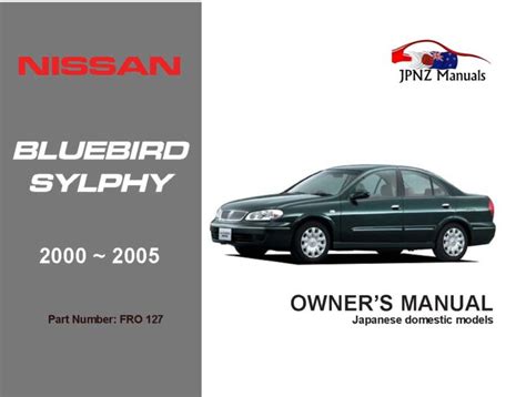 user manual of nissan bluebird 2004 Epub