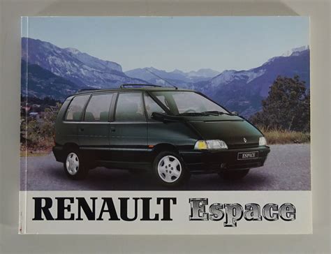 user manual renault espace PDF