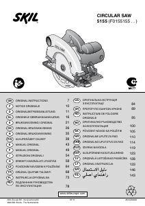 user manual skilsaw 5155 Reader