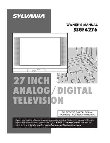 user manual sylvania model ssgf4276 Reader