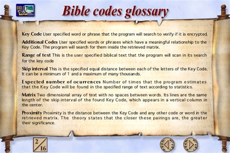 usernames in the bible codes - free