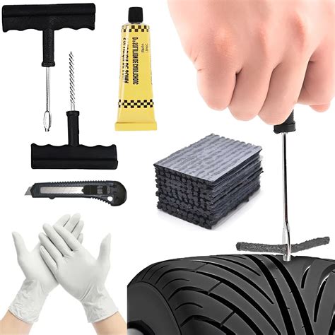 using a puncture repair kit Reader