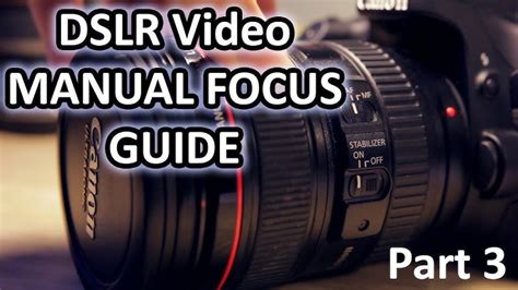 using manual focus on dslr Reader