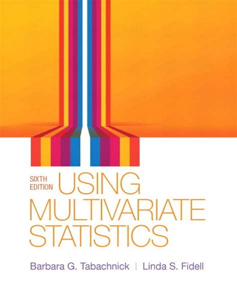 using multivariate statistics 6th edition Epub