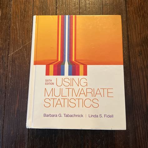 using multivariate statistics 6th edition Epub