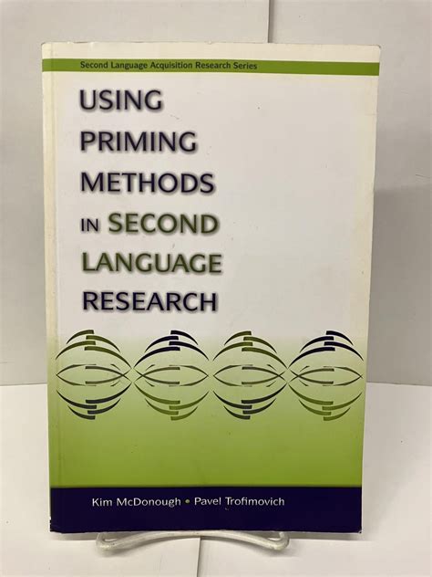 using priming methods in second language research Reader