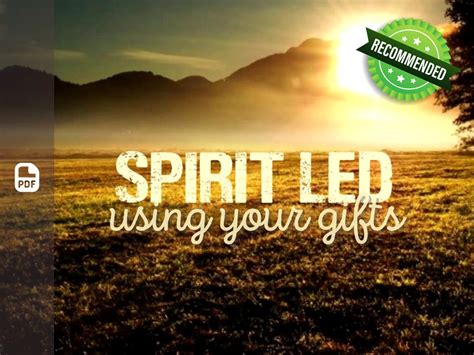 using your ministry gifts moving from natural to supernatural PDF