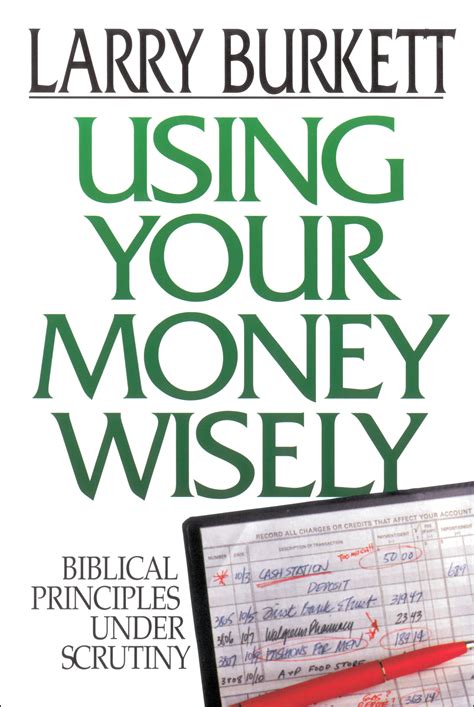 using your money wisely biblical principles under scrutiny PDF