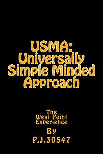 usma universally simple minded approach the weat point experience Reader