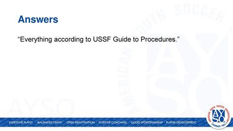 ussf guide to procedures Reader