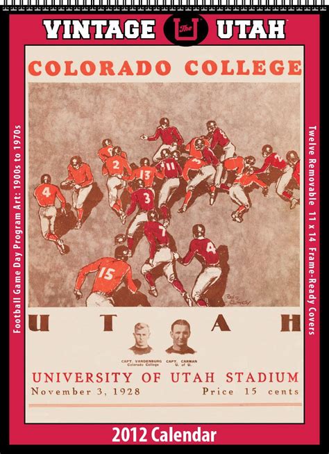 utah utes 2015 vintage football calendar Epub