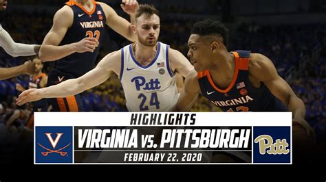 uva vs pittsburgh basketball