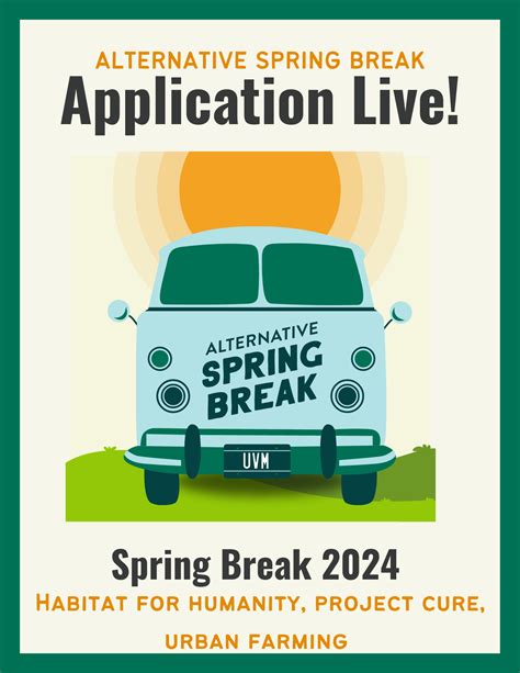 uvm spring break 2024
