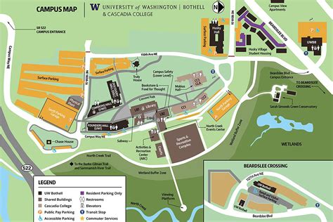 uw bothell campus map