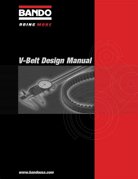 v belt design manual bando usa PDF
