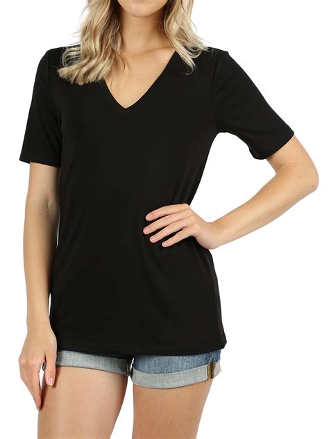 v-neck t-shirts womens