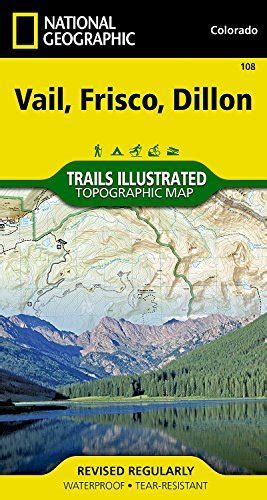 vail frisco dillon national geographic trails illustrated map Epub
