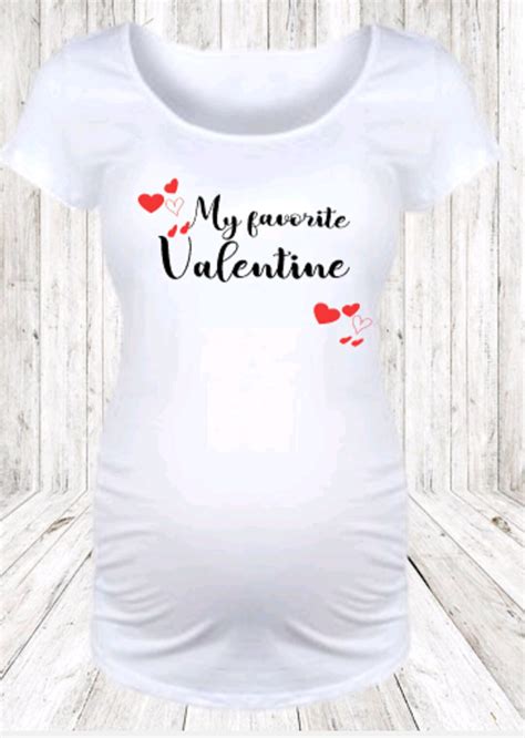 valentine's day maternity shirt