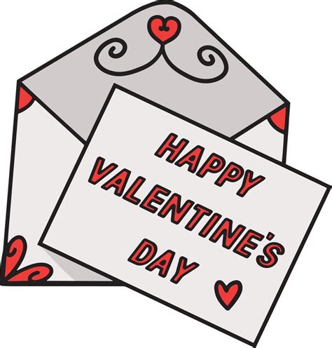 valentine card clipart cute