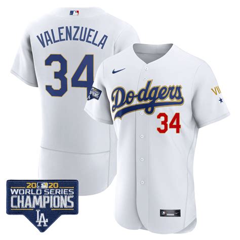 valenzuela jersey