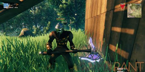 valheim crystal battle axe