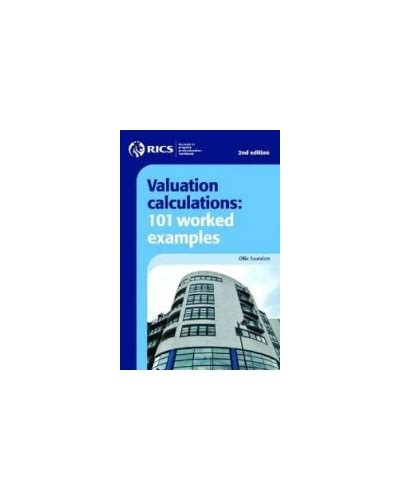 valuation calculations 101 worked examples 2nd edition Reader