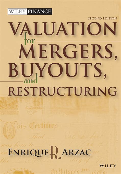 valuation restructuring enrique r arzac Ebook Doc