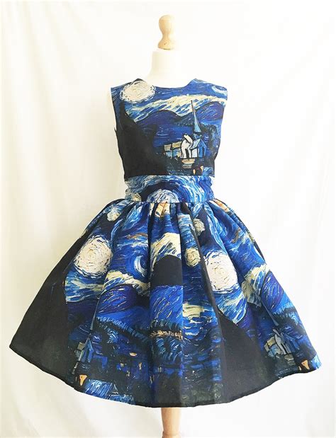 van gogh dress