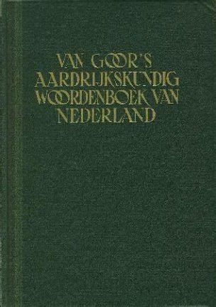 van goors aardrijkskundig woordenboek van nederland Kindle Editon