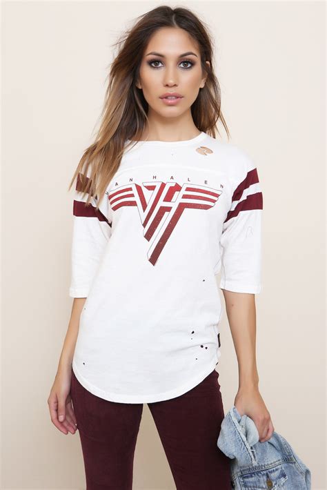 van halen t shirt womens