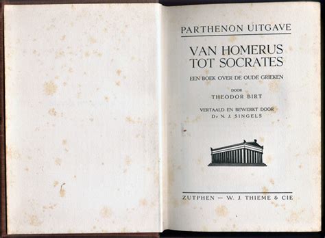 van homerus tot socrates een boek over de oude grieken Kindle Editon