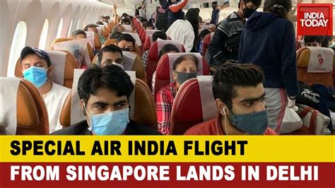 vande bharat flights from singapore to india