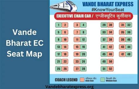 vande bharat seat map