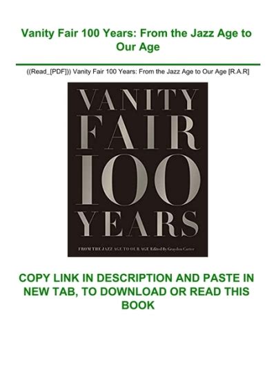 vanity fair 100 years pdf download Epub
