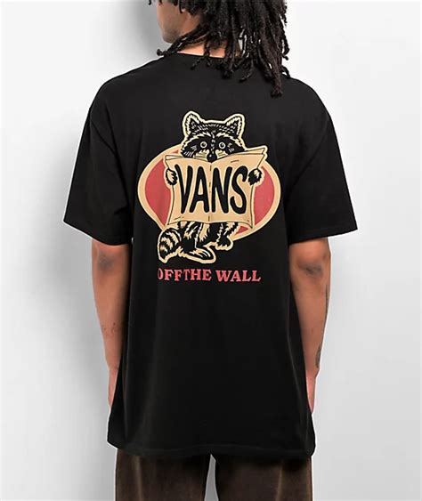 vans raccoon shirt