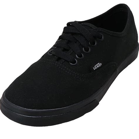 vans shoes color black