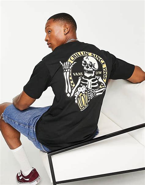 vans skull shirt