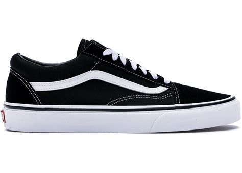 vans white and black