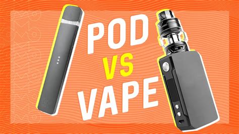 vape e pod tem diferença