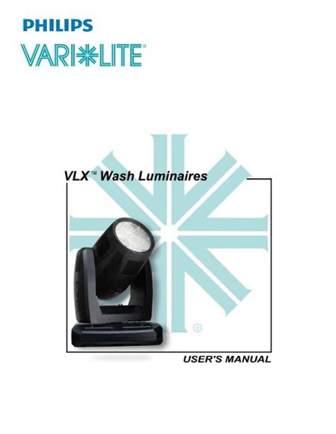 vari lite vlx manual pdf Epub