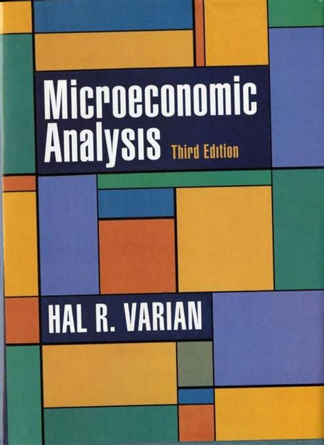 varian microeconomic analysis pdf PDF