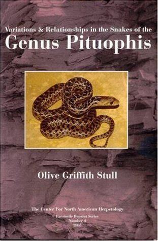 variations relationships pituophis classic reprint PDF