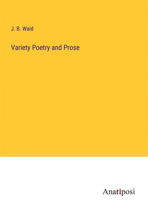 variety poetry prose classic reprint Reader