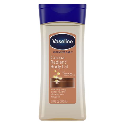 vaseline body oil