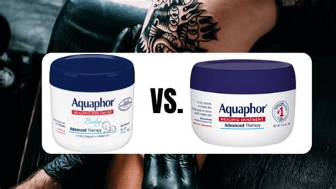 vaseline or aquaphor on tattoo