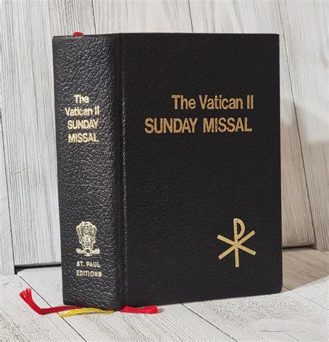 vatican ii sunday missal PDF