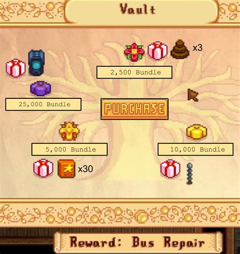 vault bundles stardew