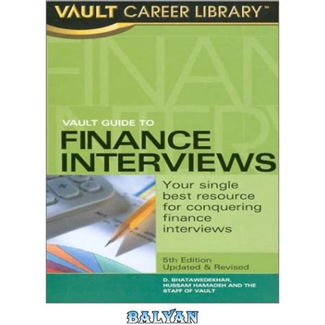 vault guide to finance interviews 5th edition PDF